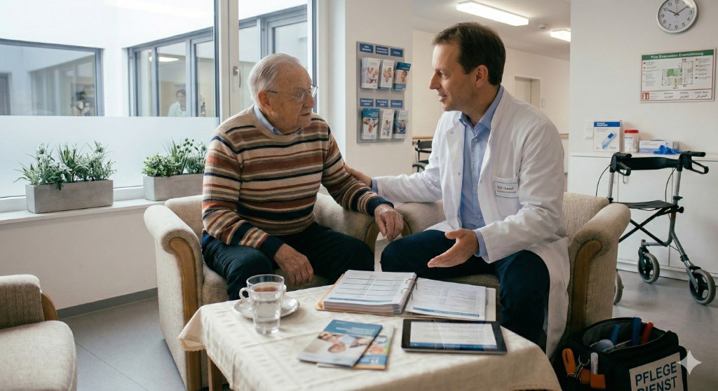 Beratung zu Pflege und Pflegegrad – Bayerisches Pflegewerk