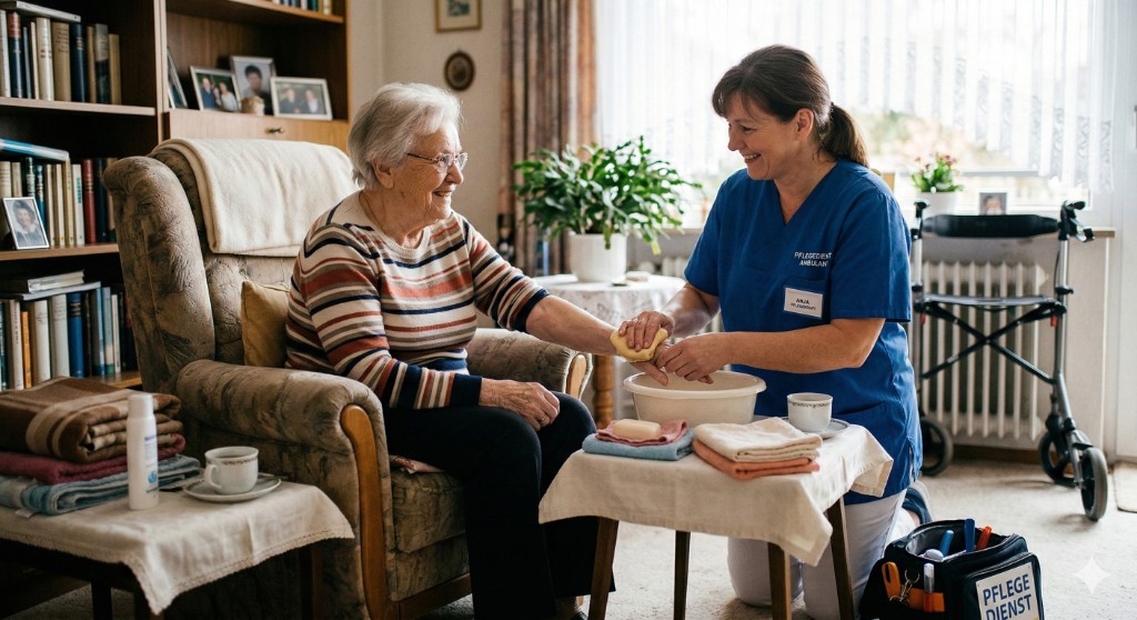 Grundpflege zuhause – Bayerisches Pflegewerk, ambulante Pflege Tegernsee und Bayern